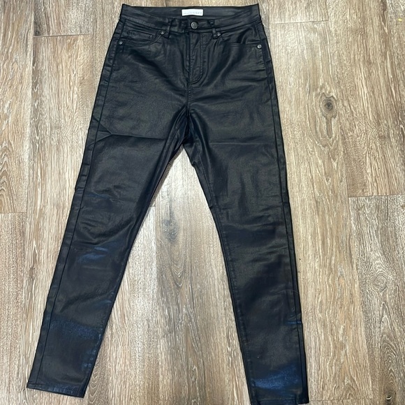 LOFT BACK SHINY PANTS - Picture 2 of 11